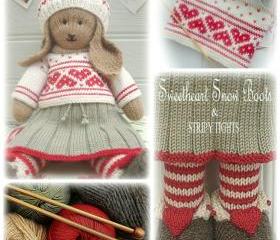 ANIKA Rabbit Toy Knitting Pattern / Lapland Visitors Part 2/PDF Knitted Toy Email Pattern
