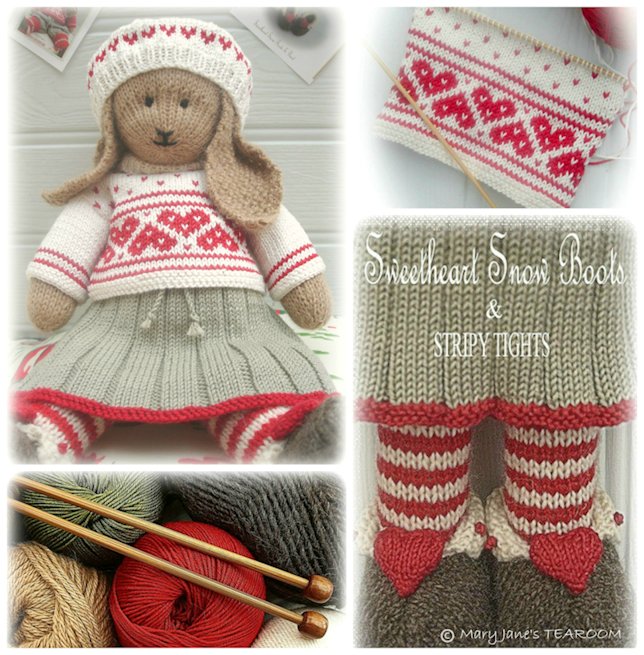ANIKA Rabbit Toy Knitting Pattern / Lapland Visitors Part ...